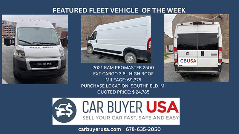 2021 Ram Promaster 2500 Ext Cargo 2021 Ram Promaster 2500 Ext Cargo