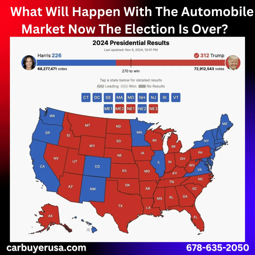 Car Buyer USA - What Will Happen With The Automobile Market Now The Election Is Over?